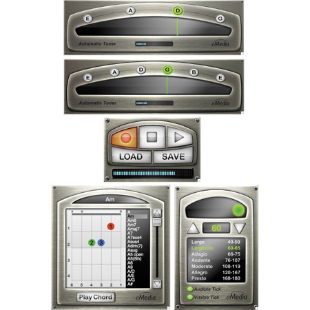 eMedia Guitar Toolkit Software for Windows, Electronic Download