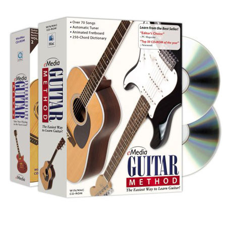 eMedia Guitar Method Deluxe, 2 CD-ROM Set