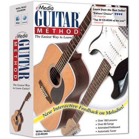 eMedia Guitar Method v5 Software for Windows, Electronic Download