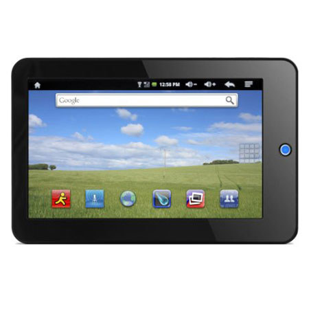 Ematic eGlide 7in Touch Screen Tablet, 4GB Flash, Black