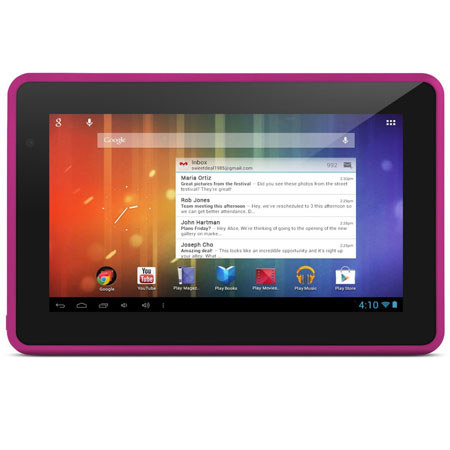 Ematic Genesis Prime 7" Android 4.1 Tablet, Pink
