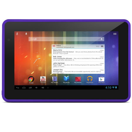 Ematic Genesis Prime 7" Android 4.1 Tablet, Brown