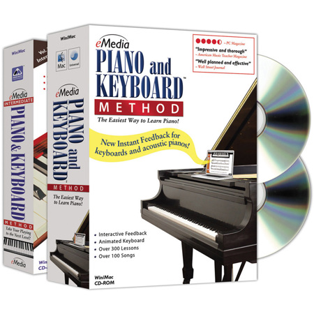 eMedia Piano & Keyboard Method Deluxe Software for Mac, Electronic Download