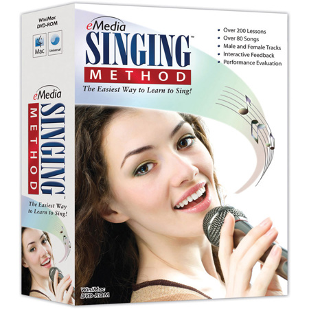 eMedia Singing Method Software for Windows, Electronic Download