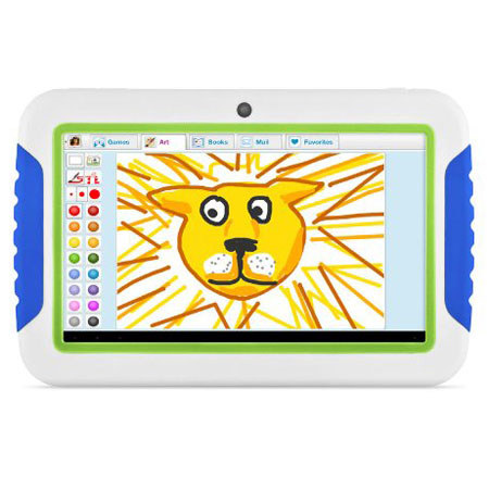 Ematic FunTab 7" Touchscreen Kids Tablet, 512MB RAM, 4GB Storage - Blue