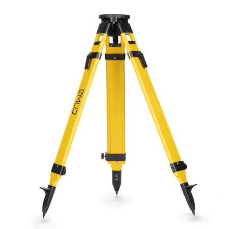 Emlid Seco 2-Section Wooden Tripod for Reach RS3, RS2 and RS2+ Receivers, Yellow
