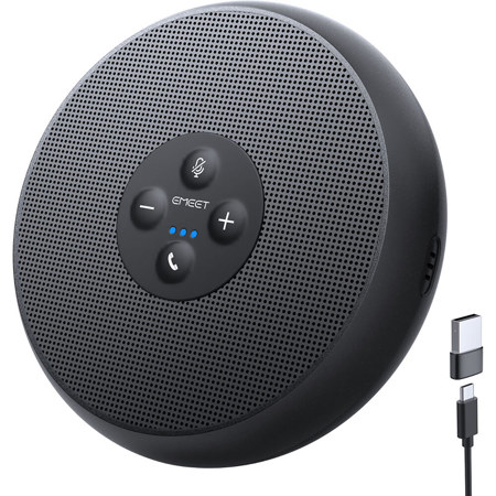 EMEET OfficeCore M1A 360 Degree USB Speakerphone, Zoom-Certified