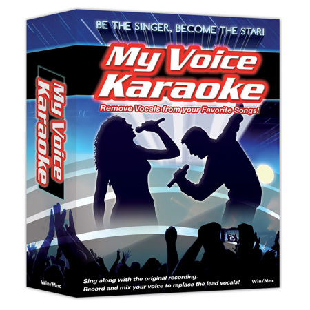 eMedia My Voice Karaoke Vocal Removal Software for Mac, Electronic Download