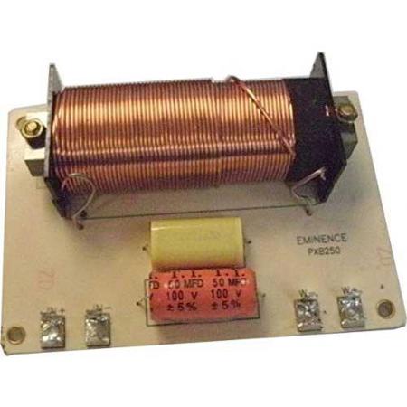 Eminence Speakers PX-B250 Low Pass Crossover Board, 8 Ohm, 250 Hz