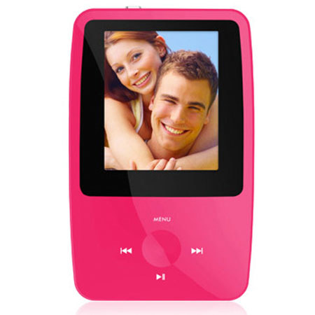 Ematic eSport Clip 4GB MP3 Video Player, Pink
