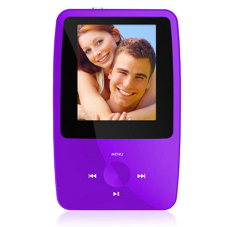 Ematic eSport Clip 4GB MP3 Video Player, Purple