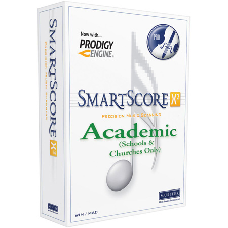 eMedia Musitek SmartScore X2 Academic Edition Notation Software, 30 License