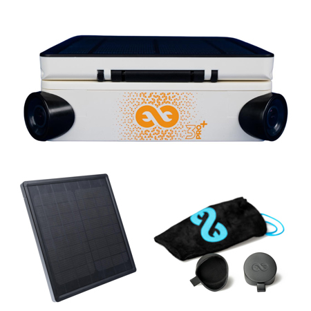 Enlaps Tikee 3 PRO+ 16MP 6K Video Camera with Solar Panel, Lens Protector