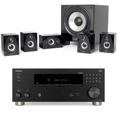 Energy RC-Micro 5.1 Ch Home Theater System w/TX-RZ30 9.2-Ch Network AV Receiver