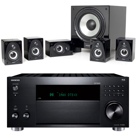 Energy RC-Micro 5.1 Ch Home Theater System w/TX-RZ50 9.2-Ch Network AV Receiver