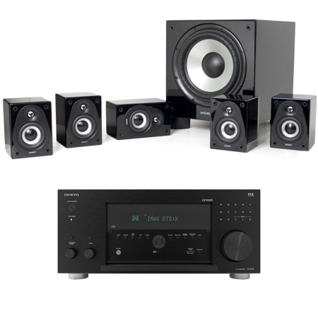 Energy RC-Micro 5.1 Channel Home Theater System with Onkyo 11.2ch Receiver