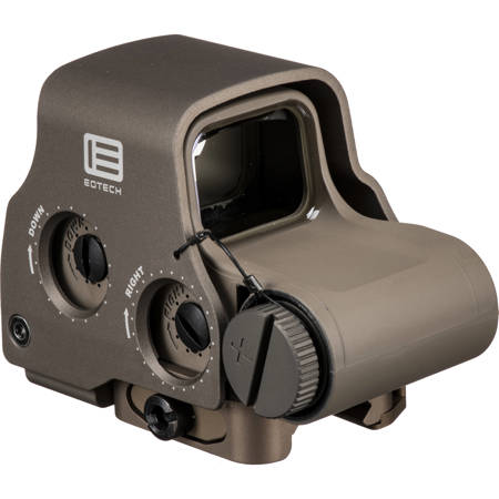 EOTech EXPS3 1x Holographic Weapon Sight with 68MOA Circle, Two 1 MOA Dots, Tan