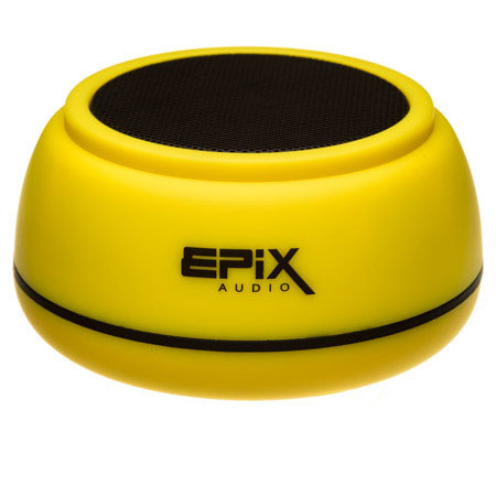 Epix Audio 5 Watt Mini Wireless Bluetooth Portable Speaker, Yellow
