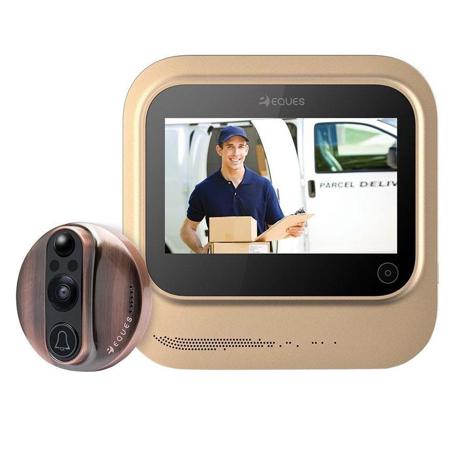 Eques VEIU Smart Video Doorbell, Copper
