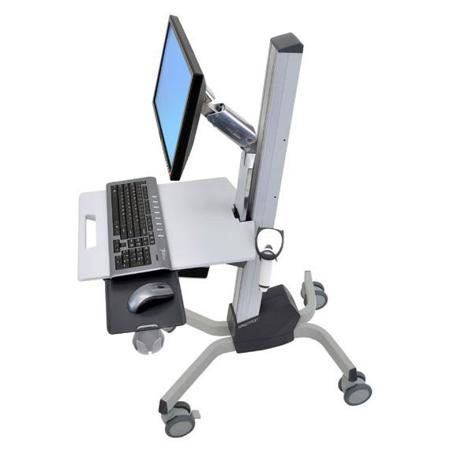 Ergotron Neo-Flex LCD Cart, Two-Tone Gray