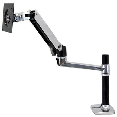 Ergotron LX Desk Mount LCD Monitor Arm, Tall Pole