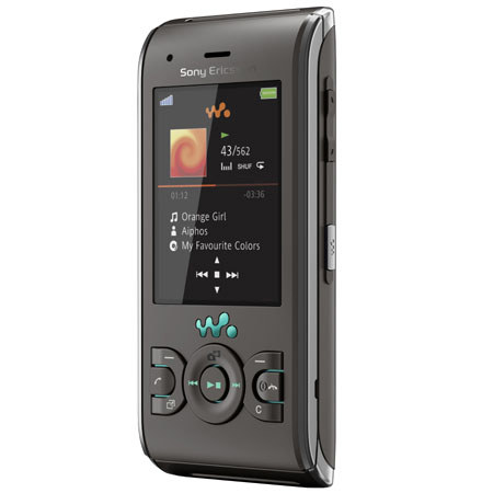 Sony Ericsson W595AGRAY Unlocked Walkman Cellular Phone