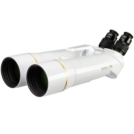 Explore Scientific BT-82 SF 82mm Waterproof Porro Prism Large Binocular with 62 Degree LER Eyepieces
