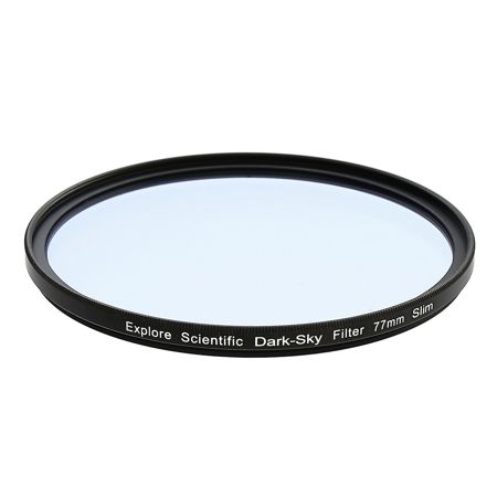 Explore Scientific Dark-Sky 77mm Slim Filter for Photo Lens