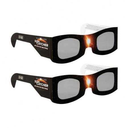 Explore Scientific Solar Eclipse Sun Catcher Sunglasses, 2 Pack