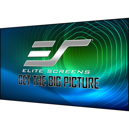 Elite Screens Aeon CLR 3 115" 16:9 4K/8K UHD Wall Mount Projection Screen, TAA