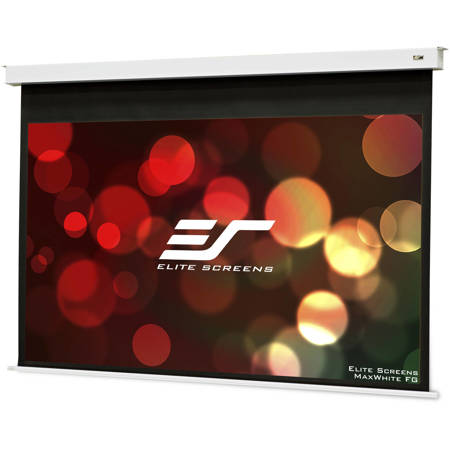 Elite Screens Evanesce B 92" 16:9 MaxWhite FG Motorized Projection Screen, White
