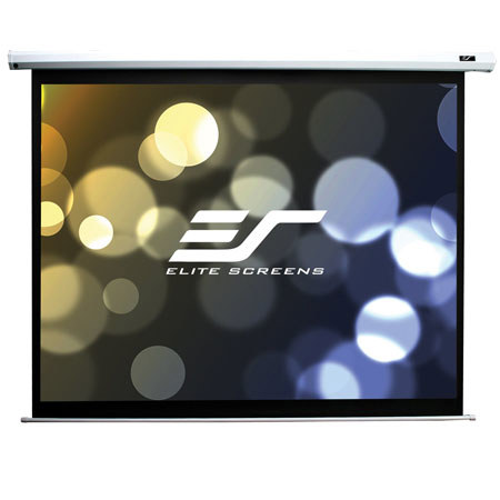 Elite Screens Spectrum 84" 4:3, Electric Motorized 4K Ready Drop Down Projector Screen