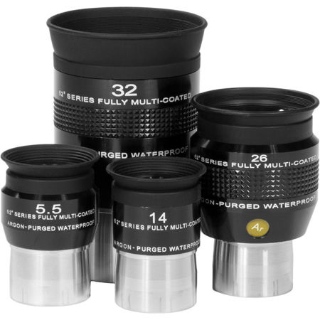 Explore Scientific 62-Series Wide-Angle Eyepiece Set