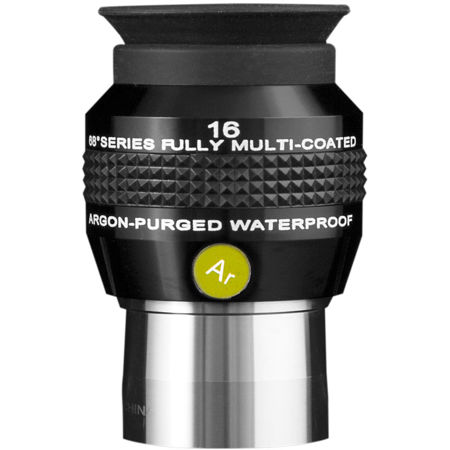 Explore Scientific 68 Degree 16mm Argon-Purged Waterproof Eyepiece, 1.25" Barrel
