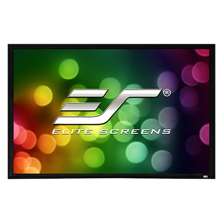 Elite Screens Sable Frame 2 Series 158" 16:9 4K Ultra HD CineWhite UHD-B Wall Mount Fixed Frame Projection Screen