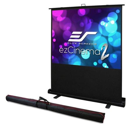 Elite Screens ezCinema 2 52" 4:3 Manual Floor Pull Up Portable Projector Screen