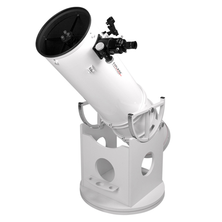 Explore Scientific FirstLight 254mm f/5 N1270mm Dobsonian Telescope with Manual Alt-Azimuth Mount, White