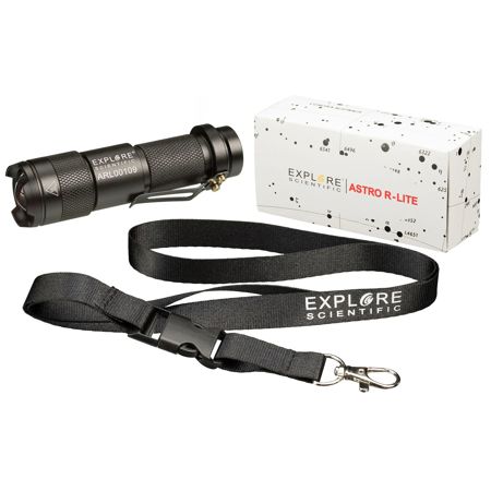 Explore Scientific Astro R-Lite Red LED Flashlight
