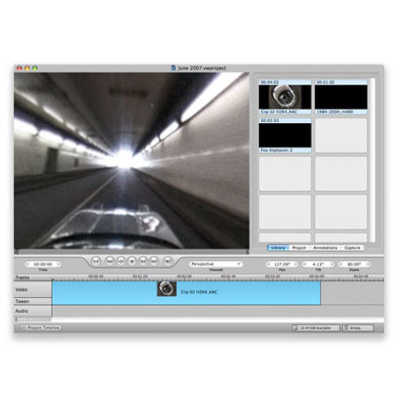 Eyesee VideoWarp Director for Mac OS 10.5 or Higher