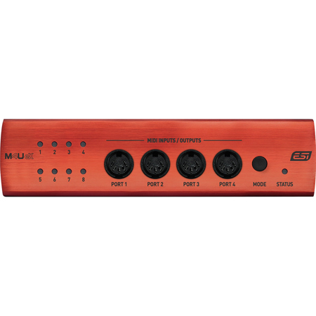 ESI M4U eX 8-Port USB 3.2 Gen 1 MIDI Interface with USB Hub M4U EX