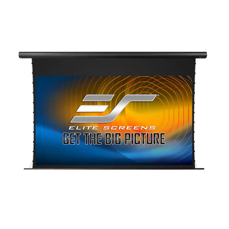 Elite Screens Yard Master Tab-Tension 2 Wireless Series WraithVeil Dual 125" 16:9 4K/8K Motorized Outdoor Projector Screen