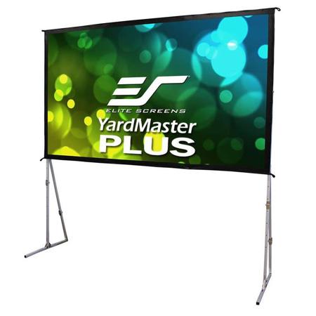 Elite Screens Yard Master Plus Series CineWhite UHD-B 135" 16:9 4K Ulta HD Indoor/Outdoor Manual Projector Screen