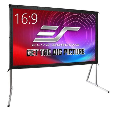 Elite Screens Yard Master 2 Series CineWhite UHD-B 75" 16:9 4K Ultra HD Projector Screen, Silver