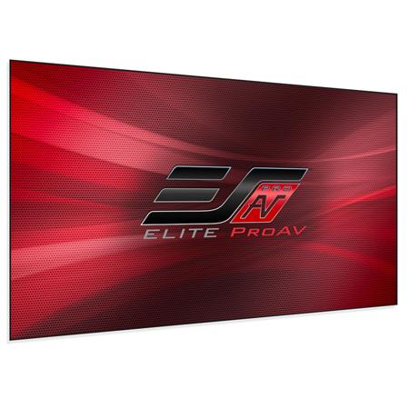 Elite Screens Pro Frame Thin CineWhite 135" 16:9  Projector Screen, Black