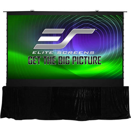 Elite Screens QuickStand 5-Second Tension Series CineGray 5D 145" 16:9 CLR/ALR Pull-Up Projector Screen