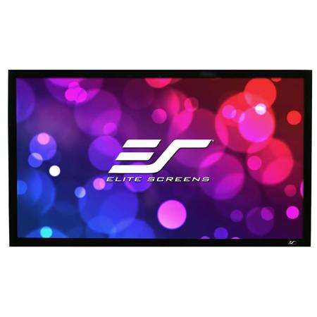 Elite Screens ezFrame 2 WraithVeil 100" 16:9 4K UHD Fixed Frame Projector Screen