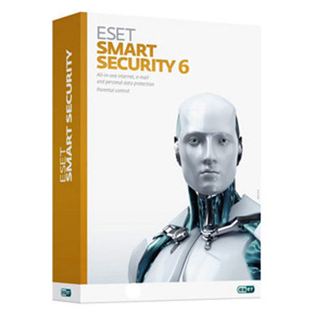 ESET Smart Security Version 6 Software, 1 User Boxed