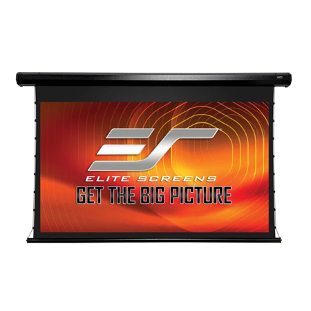 Elite Screens CineTension 3 Series WraithVeil Dual 16:9 4K/8K Front/Rear Motorized Projection Screen