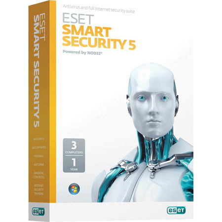 ESET Smart Security 5 Software, 3 Users