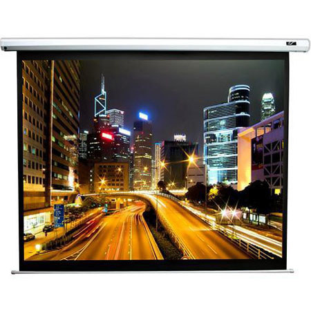 Elite Screens PLUS4 VMAX2 235" Electric Projection Screen, 4:3 Aspect, White